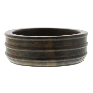 World Menagerie Dodsworth Turned Wooden Decorative Bowl HMO2118